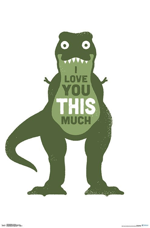 Love You Poster Print by David Olenick - 22x34
