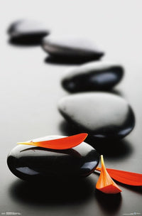 Massage Stones Red Poster Print - 22x34 | Posterazzi