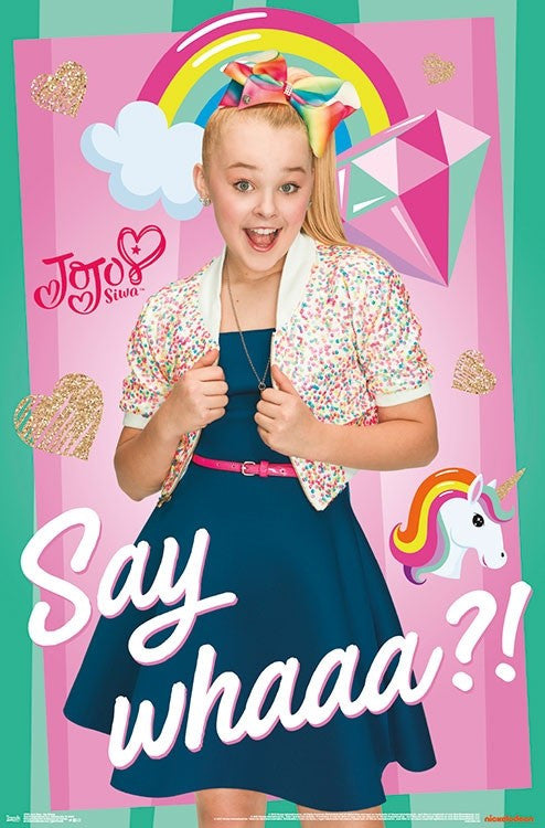 JoJo Siwa Say Whaaa Poster Print - 22x34 Rolled Poster