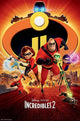 The Incredibles 2 Movie Poster Print - 22x34 Rolled Art