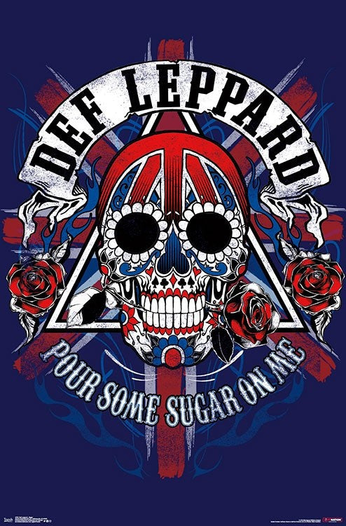 Def Leppard Sugar Poster Print - 22x34 Rolled Poster