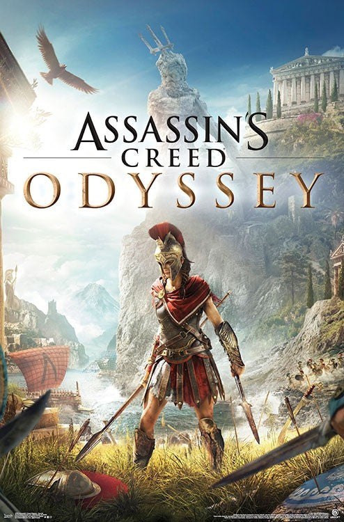 Assassin's Creed Odyssey Key Art Poster Print - 22x34