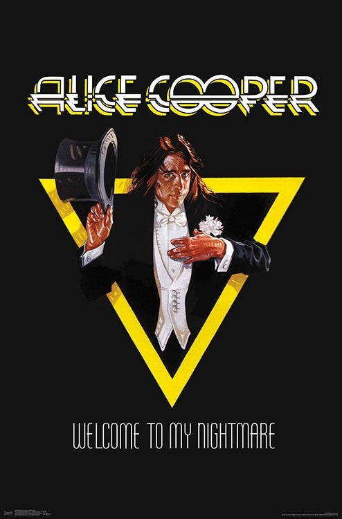 Alice Cooper Welcome Poster Print - 22x34 Rolling Art
