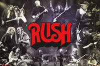 Rush - Through the Years Rolled Poster Print
