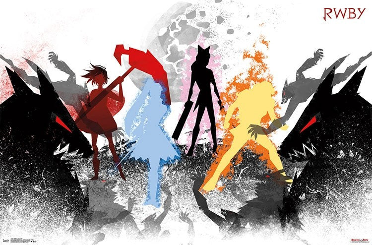 RWBY - The Battle Rolled Poster Print (34x22)