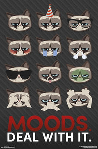 Grumpy Cat - Grid Poster Print (22x34)