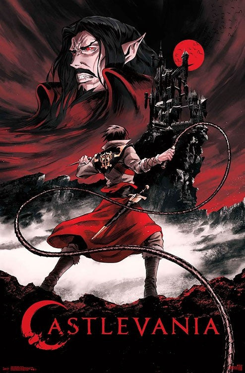 Castlevania Key Art Poster Print - 22x34