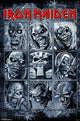 Iron Maiden - Grid Poster Print (22x34) - Rolled Poster