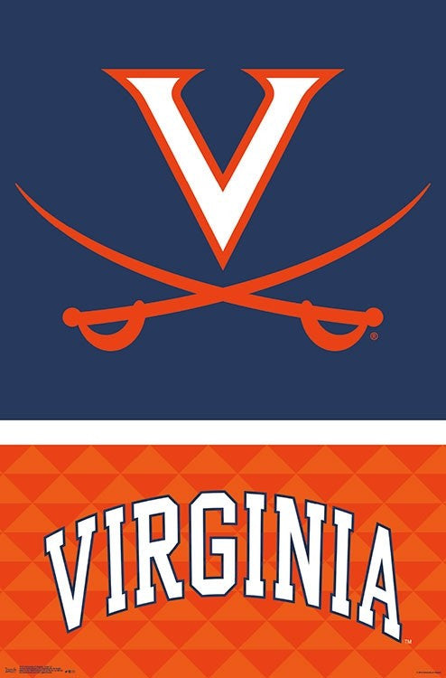 University of Virginia Logo Poster Print - 22x34