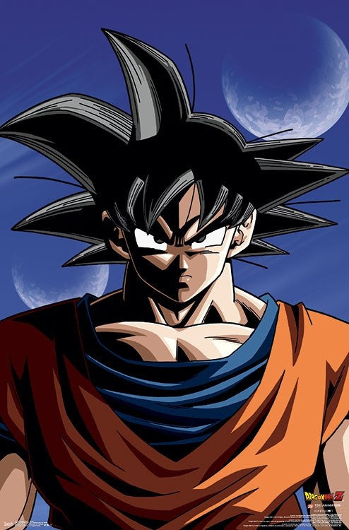 Dragon Ball Z Goku Poster Print - 22x34 Rolled Art