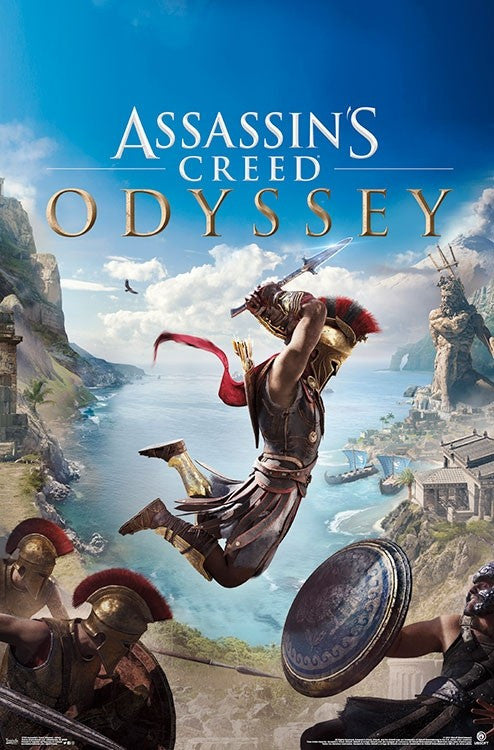 Assassin's Creed Odyssey - Attack Rolled Poster Print