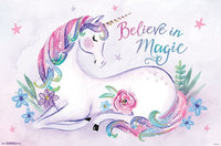 Believe poster print by Jessica Flick, 34 x 22 inches.