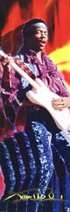 Jimi Hendrix Guitar Door Poster Print - 21x62 | Posterazzi