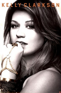Kelly Clarkson Stronger Poster Print showcased in vibrant colors.