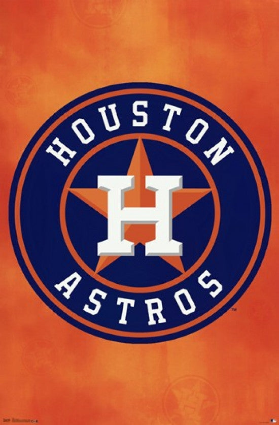 Houston Astros 2013 Logo Poster Print - 22x34