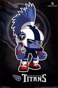 Tennessee Titans Rusher 13 poster print in 24x36 inches.