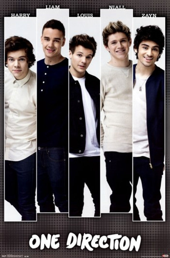 One Direction 1D - Bars Poster Print - 24x36