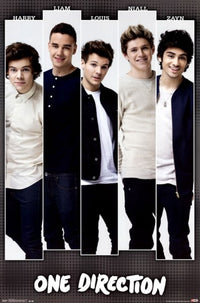 One Direction 1D - Bars Poster Print - 24x36