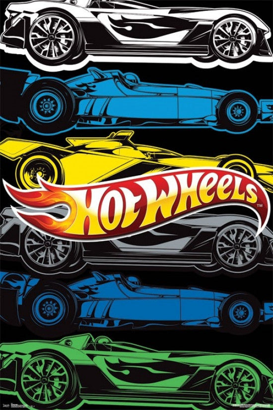 Hot Wheels Poster Print (24x36) - Perfect for Collectors