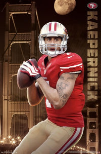San Francisco 49ers Colin Kaepernick Poster Print 22x34