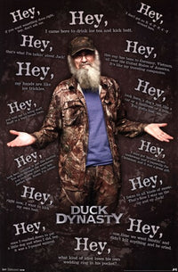 Duck Dynasty - Si Robertson Hey Poster Print (24x36)