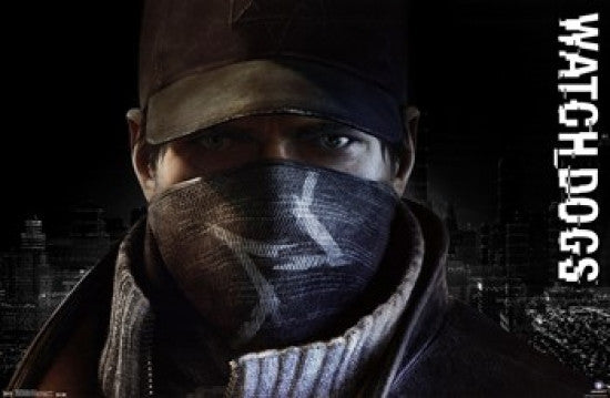 Watch Dogs Profile Poster Print - 36x24 Rolled Poster