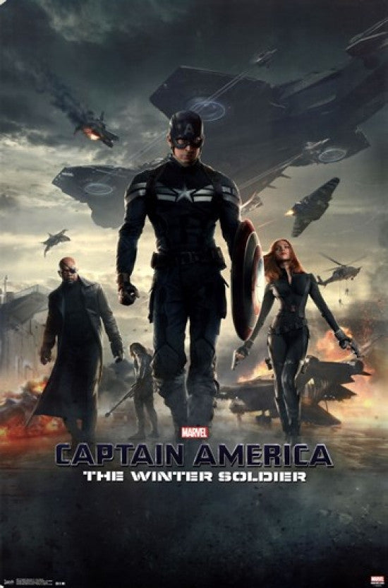 Captain America: The Winter Soldier One Sheet Poster Print