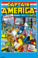 Captain America Issue 1 Comic Book Cover Poster Print