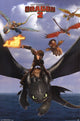 Dreamworks How to Train Your Dragon 2 Flight Poster Print 24x36