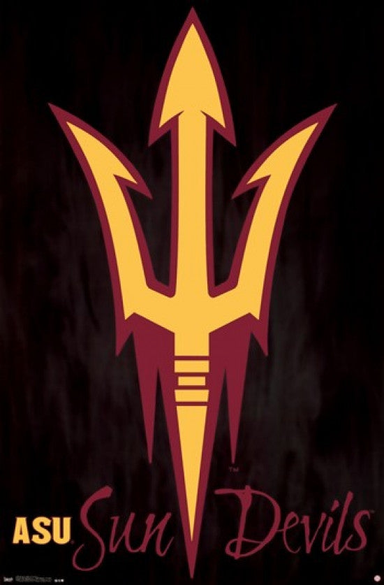 Arizona State University Sun Devils 13 Poster Print 24x36