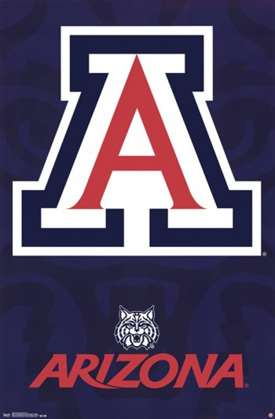 University of Arizona 13 Poster Print - 24x36 Rolled Poster