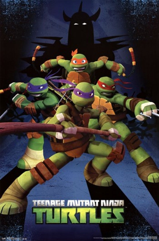 Teenage Mutant Ninja Turtles Assemble Poster Print 22x34