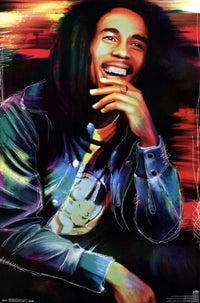 Bob Marley Etched Poster Print - 22x34 | Posterazzi