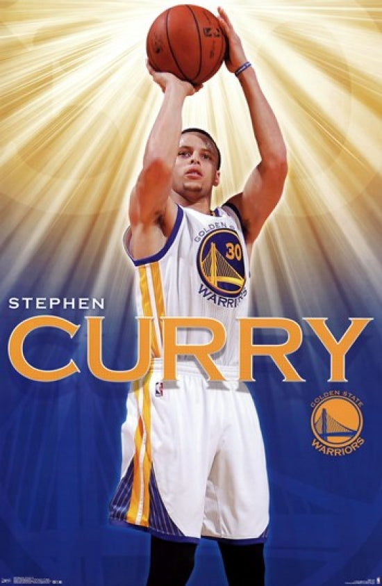 Golden State Warriors Stephen Curry 2013 Poster Print
