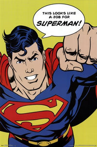 Superman - Looks Like A Job Rolled Poster Print 24x36