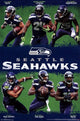 Seattle Seahawks Team 13 Poster Print showcasing team spirit.