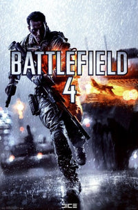 Battlefield 4 Game Cover Poster Print - 24x36 Rolled Poster