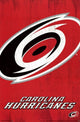 Carolina Hurricanes 2013 Logo Poster Print, vibrant sports decor.