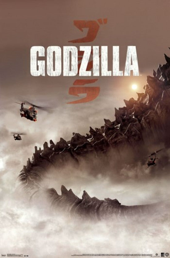Godzilla One Sheet Poster Print - 24x36 Size