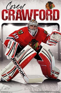 Chicago Blackhawks Corey Crawford 2013 Poster Print