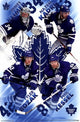 Toronto Maple Leafs Team 13 Poster Print showcasing the iconic logo and colors.