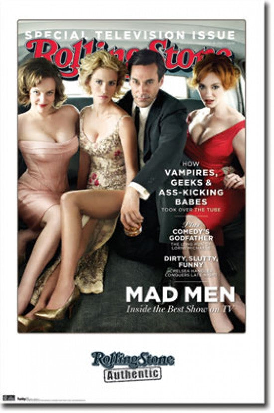Mad Men Best Show Poster Print - 24x36 Rolling Stone Artwork