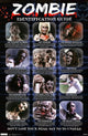 Zombie Identification Guide Poster Print - 24x36