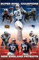 New England Patriots 2004 Super Bowl Champions Poster Print