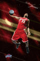 LeBron James Poster Print showcasing basketball legend.