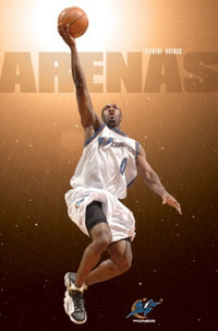 Gilbert Arenas Basketball Poster Print - 22x34
