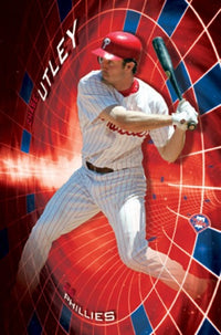 Chase Utley Philadelphia Phillies Poster Print - 22x34