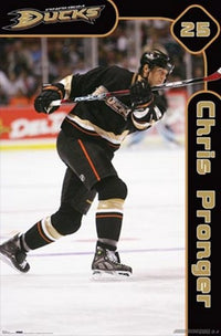 Anaheim Ducks Chris Pronger Poster Print