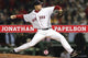 Red Sox Papelbon Poster Print showcasing vibrant colors and dynamic design.