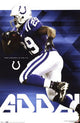 Indianapolis Colts Joseph Addai Poster Print 24 x 36